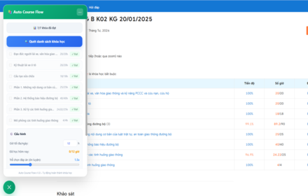 Key học lý thuyết bằng lái xe online
